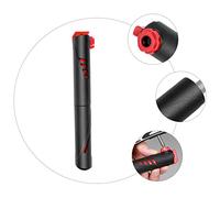 DECOMELODY Portable Floor Pump for Bike and Sports Balls Manual High Pressure Inflator Lightweight and Durable Mini Outdoor Tire Pump for Bicycle Basketball Football Car Tires Swim Rings