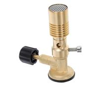 DECOMELODY Portable Flow with Brass Bunsen Complete Control Burner and Gas Adjustment, Multifunction Heating Lab Burner for Laboratory Scientific Experiments