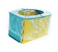 DECOMELODY Portable Folding Potty Seat Lightweight Training Toilet for Travel and Car Use Compact Plastic Seat for Boys