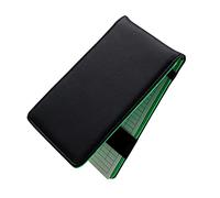 DECOMELODY Portable Golf Scorebook Lightweight PU Leather Scorecards Holder for Men and Women Professional Golf Score Recording Notebook for Tracking Game and Gift