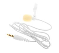 DECOMELODY Portable Lavalier Microphone Mic for Smartphones Lightweight Mini Mic for Recording Videos Teaching and Meetings with Compact Shirt Clip Design