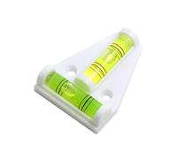 DECOMELODY Portable Mini T Shape Spirits Level Bubble Tool High Precision Magnetic Bubble Ruler with Measurement Abs Pmma Material for Tripods LCD Mounts and Tool Bags
