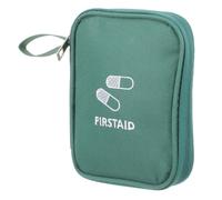 DECOMELODY Portable Small Medicine Bag Oxford Cloth Travel Pouch for Camping Hiking Household Emergency Kit Wear-Resistant Tear-Resistant Medical Storage Organizer