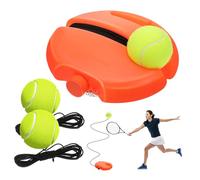 DECOMELODY Portable Tennis Trainer with Stable Non Slip Base and Corded Rebound Ball for Beginner Practice Indoor and Outdoor Tennis Training Tool for Skill Improvement and Muscle Memory
