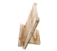 DECOMELODY Portable Wood Music Stand Book Stand for Reading Sheet Music Cookbook Tabletop Easel for Home Office Kitchen