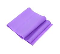 DECOMELODY Purple Elastic Resistance Band for Pilates Yoga Fitness High Toughness Stretching Loop for Full Body Workout Versatile Exercise Strap Suitable for Women and Men