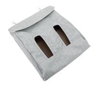 DECOMELODY Rabbit Feeder Bag for Small Animals Hanging Hay Holder with Hook for Guinea Pigs Chinchillas and Rabbits Slow Feed Pouch for Cage Attachment and Pasture Grass Dispensing