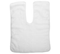 DECOMELODY Rapid Drying Coral Fleece Hair Towel Turban for Women Super Absorbent Salon Wrap for Wet Hair Quick-dry No Shedding Elegant White Spa Beauty Accessory