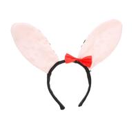DECOMELODY Realistic Dog Ears Headband for Adults Dalmatian Dog Costume Accessory for Women