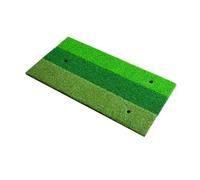 DECOMELODY Realistic Grass Surface Golf Practice Mat Portable Training Mat for Indoor Outdoor Swing Practice with Long Rough for Drives Irons Short Game Training