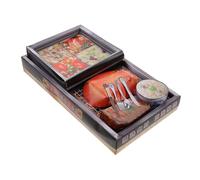 DECOMELODY Realistic Paper Hot Pot Accessory for Ancestral Worship Qingming Festival Offering Paper Hot Pot for Traditional Sacrifice Ceremonies