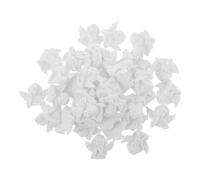 DECOMELODY Resin Angel Charms and Miniature Figurines 40Pcs Cream Baroque Design for DIY Phone Case Craft and Mobile Accessories 2.6X3.1Cm