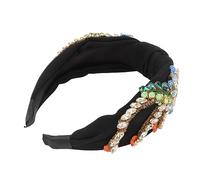 DECOMELODY Retro Rhinestone Embroidery Headband Hair Accessories for Women Teen Girl Gifts Headdress for Boys and Girls
