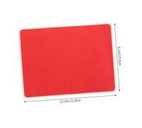 DECOMELODY Reusable Taekwondo Practice Board Thick Red Training Breaking Board for Explosive Power and Skill Development with Splicing Structure for Martial Arts Exercises