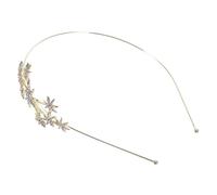 DECOMELODY Rhinestone Star Hairband for Women Elegant Wedding Party Accessory Comfortable Non Slip Headband for Dazzling Hair Accessories with Glamorous Design