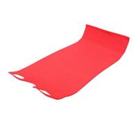 DECOMELODY Rollable Plastic Snow Sled for Handles Scratch-resistant Winter and Summer Sledding Mat for Snow Grass Sand Bright Red-purple Outdoor Sliding Board