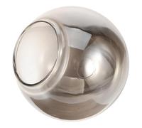 DECOMELODY Semi-Circular Glass Globe Lampshade 150Mm Diameter Smoke Grey Replacement Shade for Pendant Ceiling Fixtures