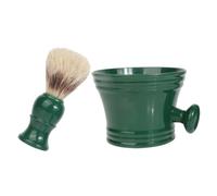 DECOMELODY Shaving Grooming Kit Shaving Bowl Brush for Beard Cleaning Brush Barbers Soap Bowl and Lather Cup for Smooth Shave