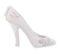 DECOMELODY Shoe-Shaped Jewelry Display Stand Organizer for Rings and Earrings, Tabletop Jewelry Holder Rack for Women’S Accessories Storage and Room Decoration