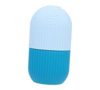 DECOMELODY Silicone Face Ice Roller Mold for Skin Massage and Facial Toning, Light Blue Cooling Ice Cube Tray for Pore Shrinking and Skin Care, Beauty Tool for Women’s Facial Relaxation and Spa Use