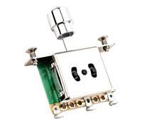 DECOMELODY Silver Guitar Pickup Selector Toggle Switch for Electric Guitar Easy Install Replacement for Broken Parts Practical Control for Rhythm and Treble Sounds Gift for Guitarists