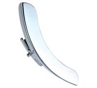 DECOMELODY Silver Zinc Alloy Banjo Protective Armrest Guard with Rust-resistant Sturdy Metal Board for Universal Banjo Decoration and Practical Use