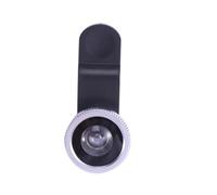 DECOMELODY Smartphone Camera Lens Kit Silver Wide Angle Macro Fisheye Lens for Portable High-definition Glass for Enhanced Close-up and Expanded Field of View Photography