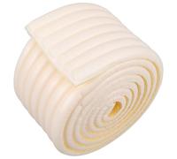 DECOMELODY Soft Corner Protector Strip White Wide Thick Anti-collision Edge Guard for Furniture Tables Desks Windowsills Beams Walls Easy Adhesive Installation Safety Bumper for Adults