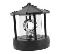 DECOMELODY Solar Beacon Tower Light Ornament Decorative Solar Outdoor Garden Lamp Wiring for Paths Parks Patio Weatherproof Design