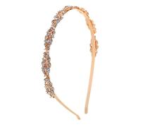 DECOMELODY Sparkly Rhinestone Hairband Lightweight Headband for Women Wedding Party Dance Accessories Fits Comfortable Stylish Hair Hoop