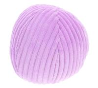 DECOMELODY Squeaky Plush Dog Chewing Ball Soft Molar for Puppy Teething Fluffy Pet for Indoor and Outdoor Breeds Helps Stress and Boredom