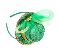 DECOMELODY St Patrick's Day Top Hat Headband for Women Fun Hair Accessory with Distinctive for Festivals and Parties Celebrating in Style