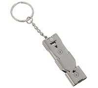 DECOMELODY Stainless Steel Bird Training Whistle Durable Lightweight Accessory for Birdcages for Pet Bird Training and Behavior Recall Easy to Clean and Carry