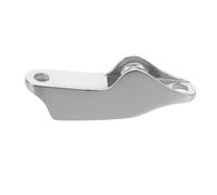 DECOMELODY Stainless Steel Boat Rope Cleat with Pulley Low Noise Clam Cleat for Kayak and Ship All Weather Rope Clamp with Speed Limiter in Harsh Sea Conditions