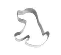 DECOMELODY Stainless Steel Dog Shaped Cookie Moulds Baking Biscuit Pastry Cutters Creative Pet Design Easy Release Kitchen DIY