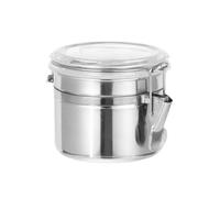 DECOMELODY Stainless Steel Eyelash Glue Storage Jar Large Sealed Container for Beauty Salon Home Travel Use