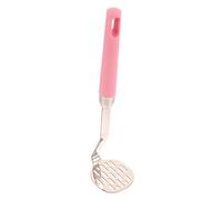 DECOMELODY Stainless Steel Potato Masher Manual Handheld Kitchen Gadget for Smooth Mashed Potatoes Carrots Pumpkin Comfortable Non Slip Handle Easy to Clean Vegetable and Fruit Crusher