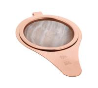 DECOMELODY Stainless Steel Tea Strainer Fine Mesh Filter Handheld Tea Leaf Sieve and Spices Food Grade Rose Gold