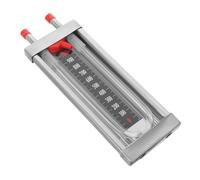 DECOMELODY Stainless Steel U-shaped Pressure Gauge Water Column Manometer for Vacuum Tube Differential Pressure Measurement Corrosion-resistant for Natural Gas Pipeline Testing