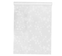 DECOMELODY Static Cling Window Privacy Film PVC Glass Sticker for Indoor Bathroom Office No Adhesive Needed Easy Reposition Light-filtering Decorative Privacy Cling Decal Snowflake Pattern