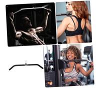 DECOMELODY Steel Fitness Tension Rod Pull Down Bar with Thick Handle for Enhanced Muscle Stimulation Bicep Pull Bar Suitable for Home Gyms and Training Clubs Upper Body Strength Lever
