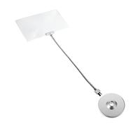 DECOMELODY Super Large Magnifying Glass with Stand Flexible Hands Magnifier for Reading Crafts Sewing and Watch Repair High Definition Durable Lens for Precise Detail Work