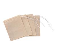 DECOMELODY Tea for Bags Filter Drawstring 200pcs Disposable Made of Paper and Easy to Dispose Loose Leaf Tea Coffee for Herbal DIY and Spice Brewing
