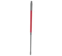 DECOMELODY Telescopic Iron Mop Handle Replacement Compatible with Vileda and Wear-Resistant Mop Stick with Ergonomic Grip for Hard Floor Cleaning and Easy Storage