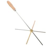 DECOMELODY Thermal Conductivity Demonstrator Heat Conductometer Physics Teaching Aid for Schools Copper Iron Aluminum Comparison Educational Science Experiment Tool