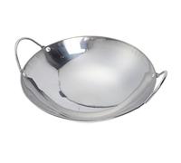 DECOMELODY Thickened Spill Cooking Pot Double Handle Pan for Hot Pot Stew Seafood Frying Easy to Clean Non Stick Surface for Home Kitchen