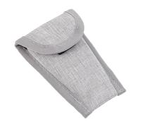 DECOMELODY Thickened Storage Bag for Saxophone Dizi and Clarinet Mouthpieces Portable Musical Instrument Accessories Pouch for Travel and Home Use Lightweight Grey Protective Case