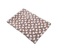 DECOMELODY Thickened Warm Pet Sleeping Mat Large Soft Cushion Bed 45x65cm Autumn Winter Cozy Blanket for Cats and Dogs