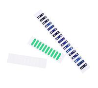 DECOMELODY Thumb Piano Scale Stickers Musical Scale Accessories for Beginners Easy to Paste and Remove Bright Colors Soft Material Lightweight and Portable for Kalimba Learning
