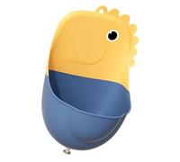 DECOMELODY Toddler Urinal for Boys Wall-Mounted Stand to Pee Baby Potty Training Urinal Blue for Boys Toilet Training Kids